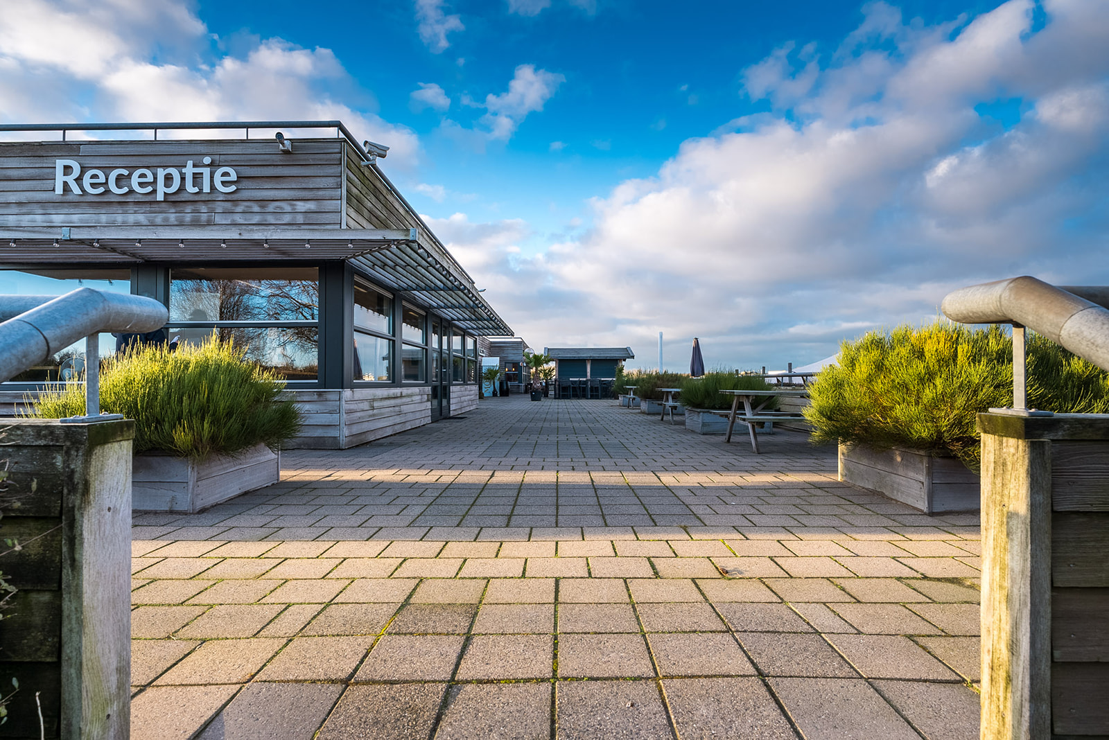 Dock Hotel Stellendam at the marina
