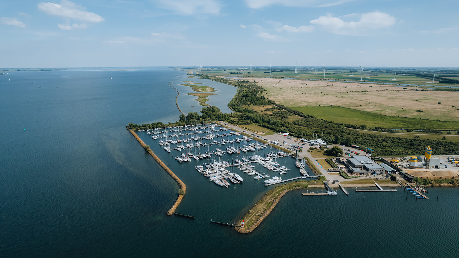 Stay by the water at Dock Hotel Stellendam