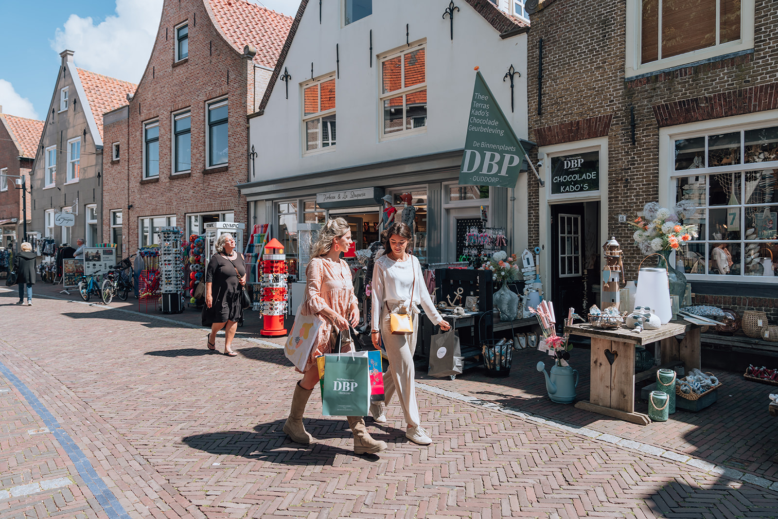 Gemütliches Zentrum von Ouddorp