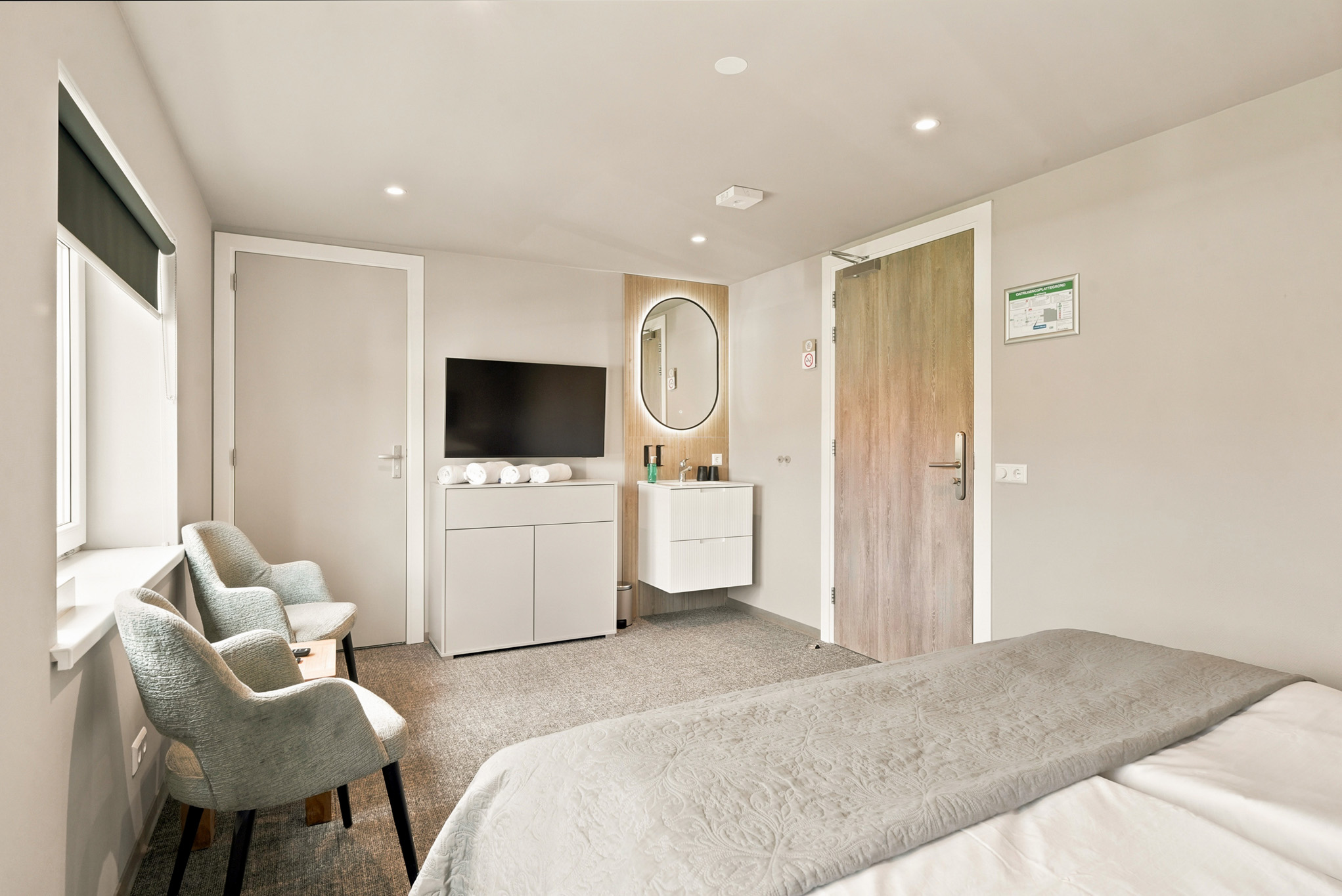 Deluxe double room Guesthouse Ouddorp Connection